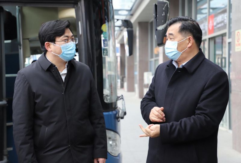 市委常委、武進區(qū)委書記喬俊杰督查武進汽車站春運及疫情防控工作